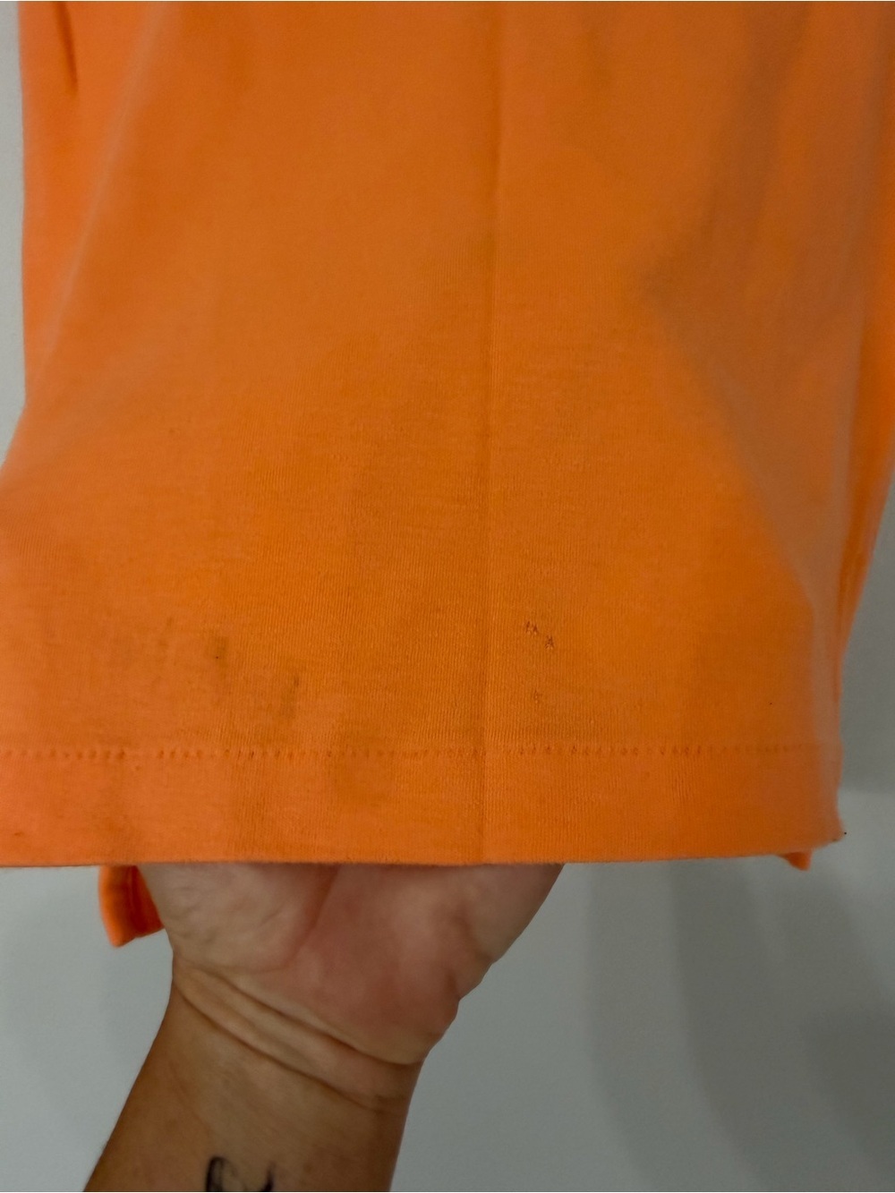 Ralph Lauren Sport Sz Small light orange soft 100% cotton preppy designer Polo - Picture 2 of 7